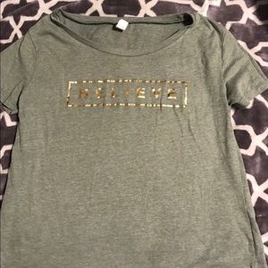 Believe loose T-shirt